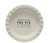 11.25-inch Round Stoneware Pie Dish