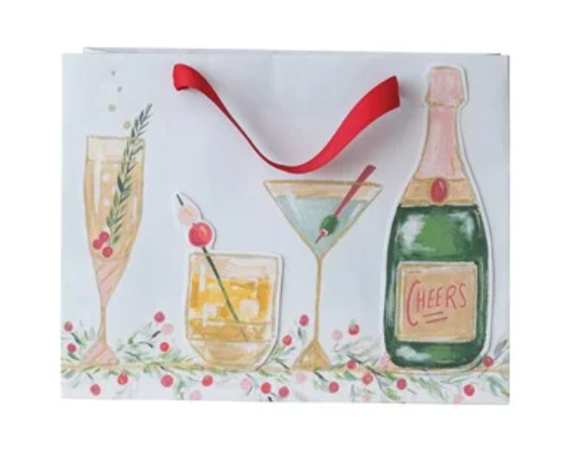 Holiday Cocktails Gift Bag