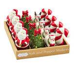 VINTAGE STYLE CHRISTMAS SALT & PEPPER SHAKERS