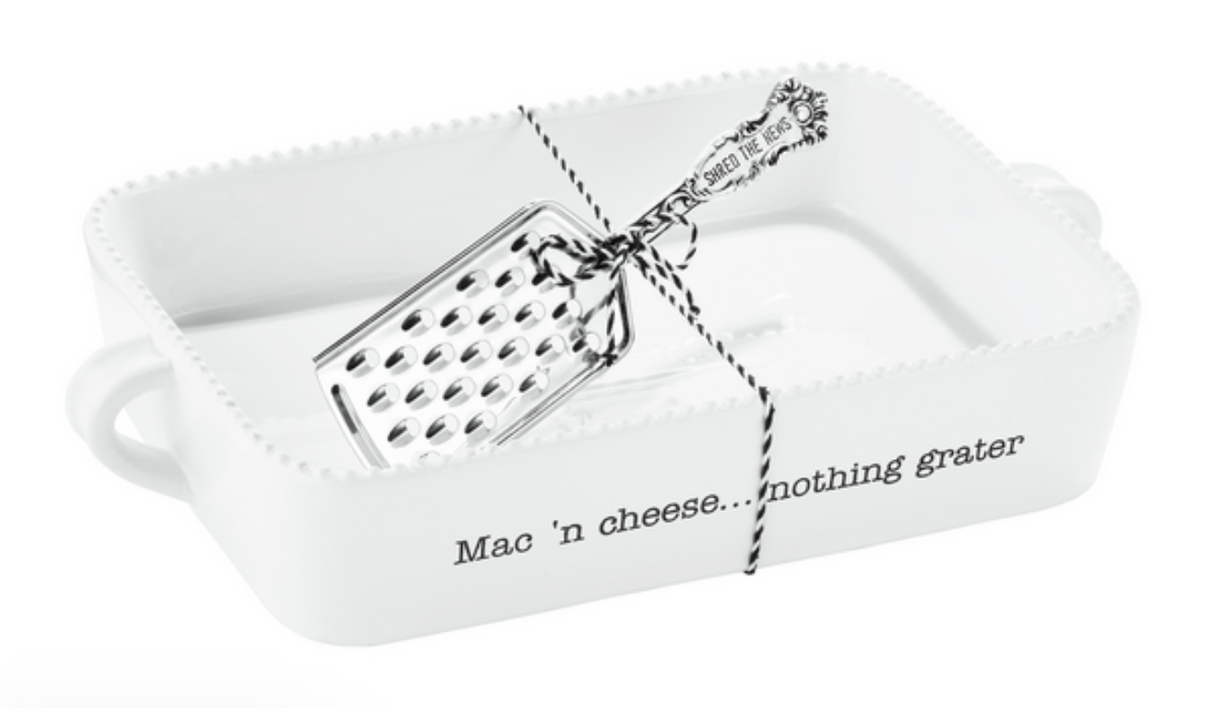 NOTHIN' GRATER MAC & CHEESE BAKING DISH