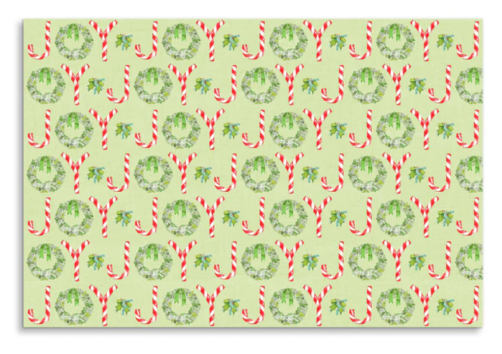 Candy Cane Joy Placemats