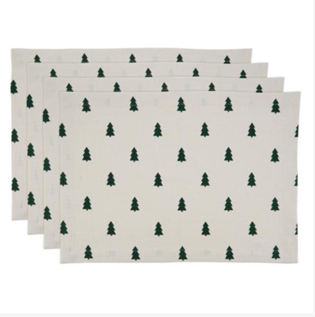 Christmas Tree Placemats