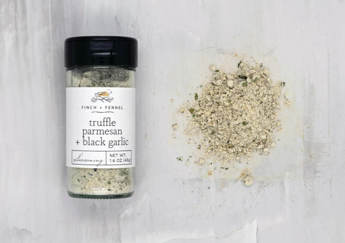 Truffle Parmesan + Black Garlic Seasoning