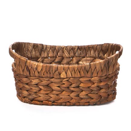 Hyacinth / Wire Tub Oval Planter Gift Basket