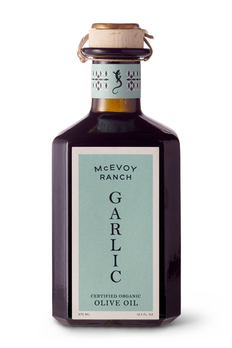 Organic Garlic Olive Oil