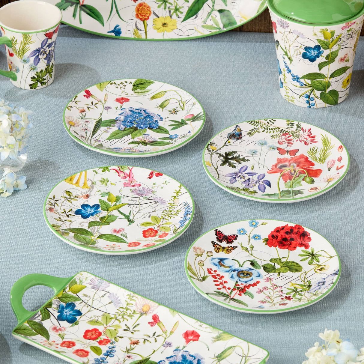 Greenhouse Salad Plates 8.5in asst