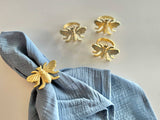 Bee Napkin Rings, set of four