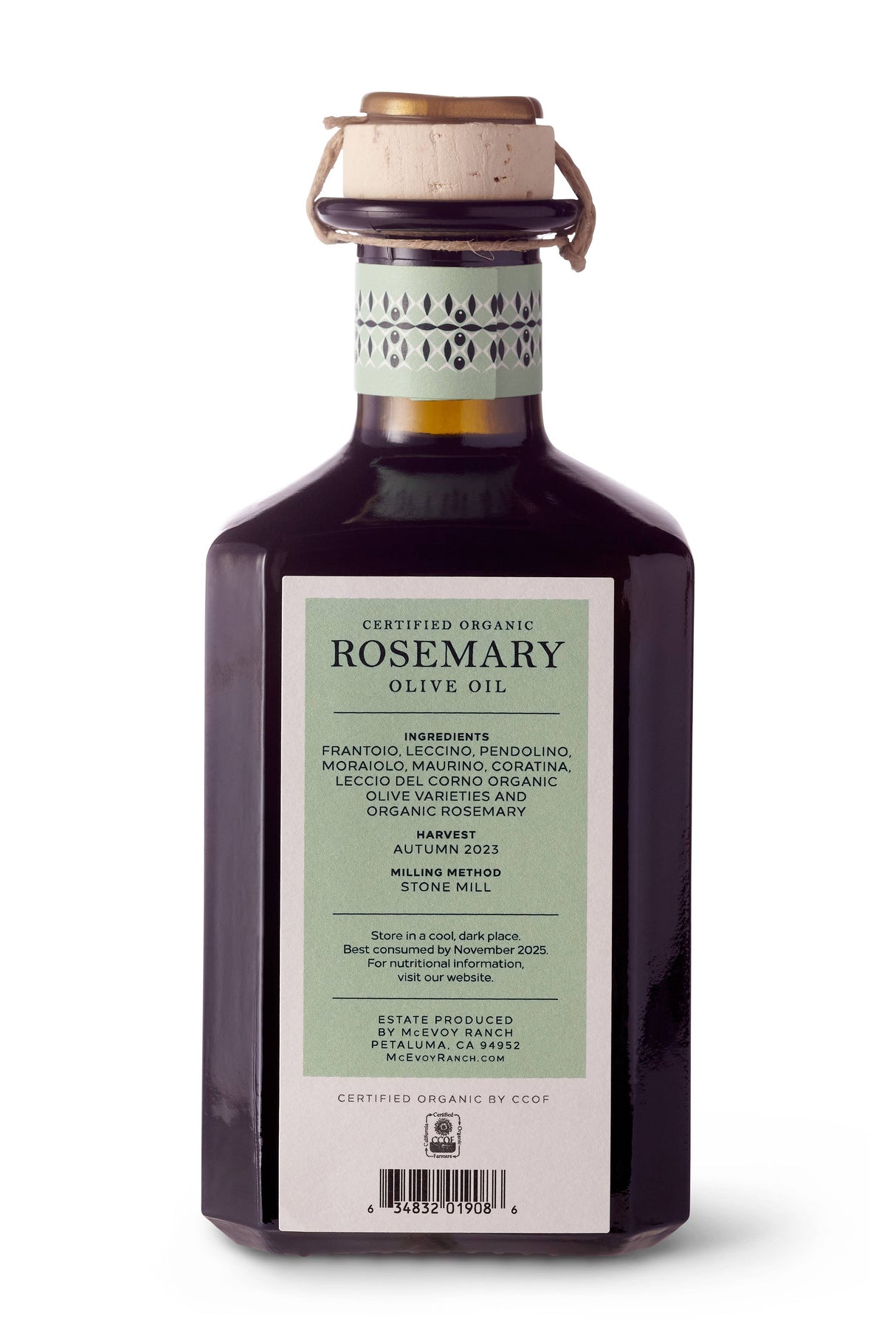 Organic Rosemary Olive Oil 375 ml