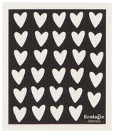 Hearts Swedish Dishcloth