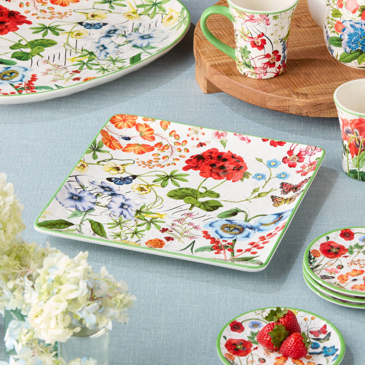 Greenhouse Square Platter 12.5in