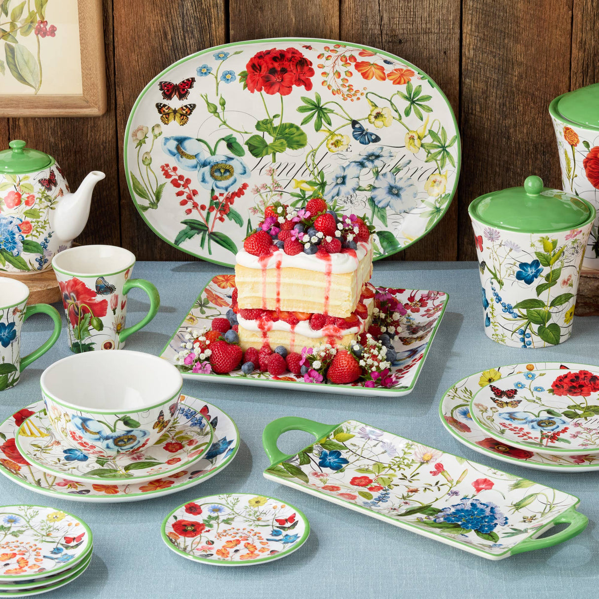 Greenhouse Square Platter 12.5in