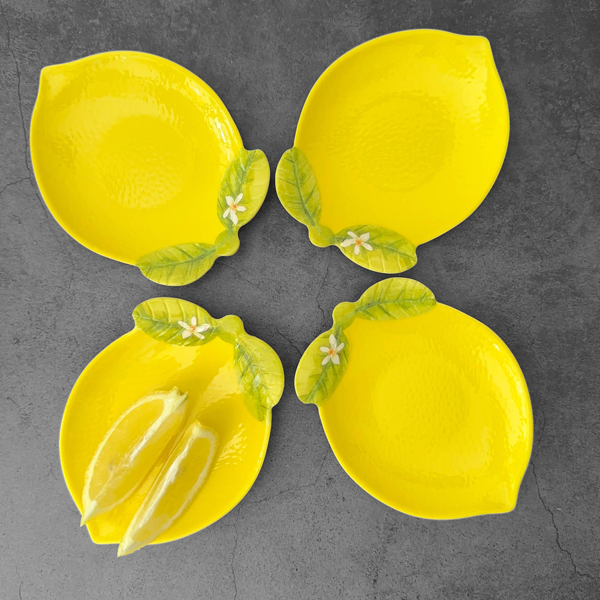 Mini Lemon 5" Melamine Plate